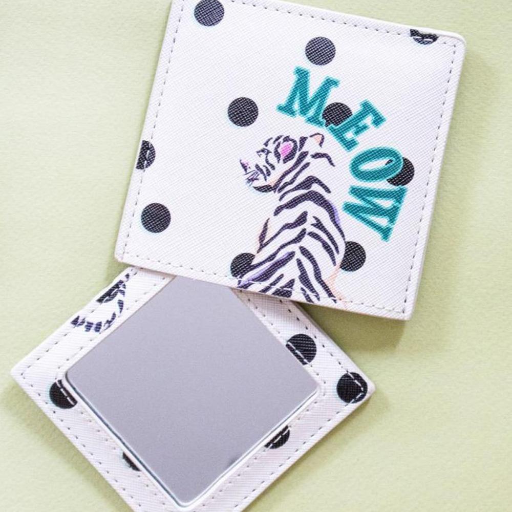 Meow' Tiger Mirror & Pouch