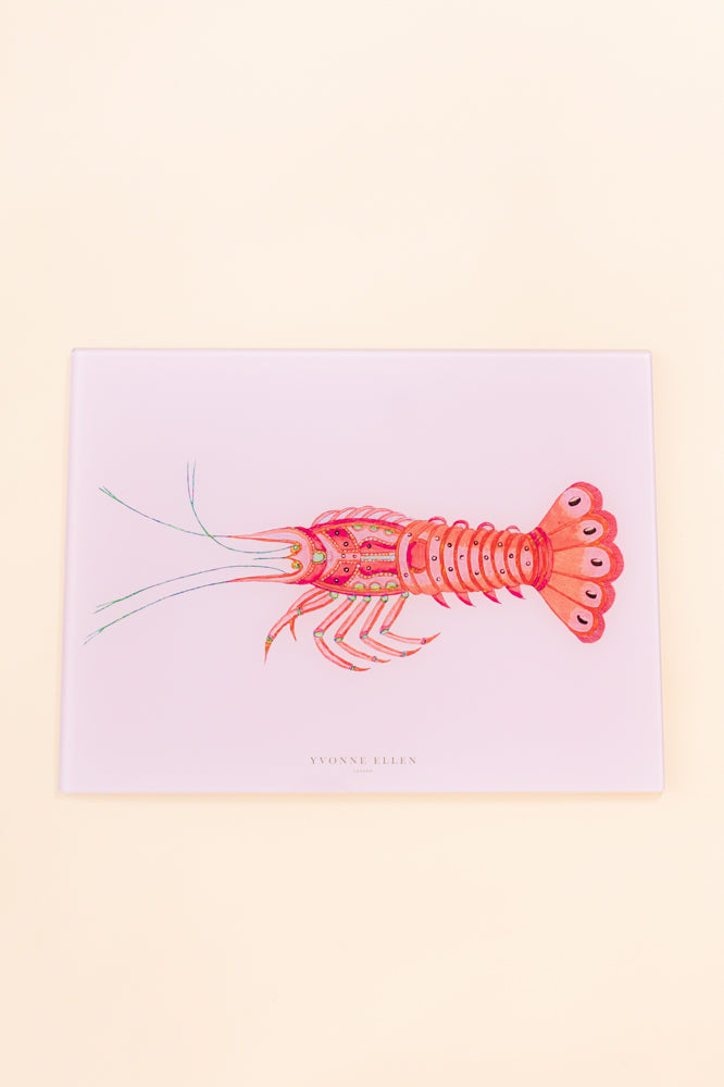 Yvonne Ellen Lobster Glass Worktop Saver