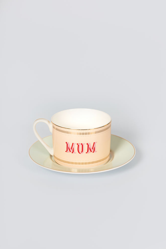 Yvonne Ellen Mum Teacup & Saucer