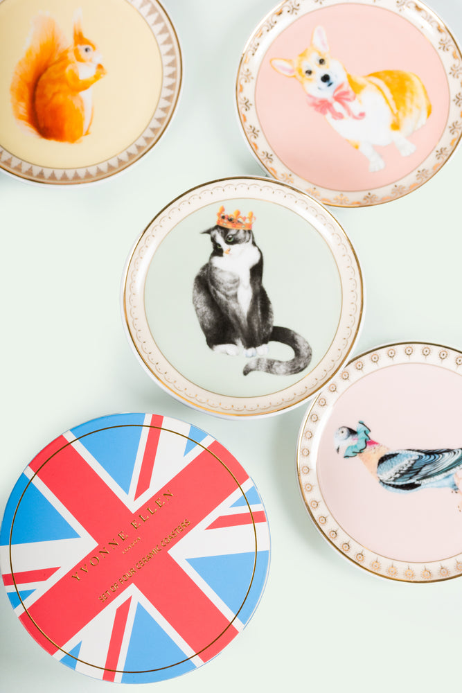 Yvonne Ellen Best of British Coaster (Set of 4)