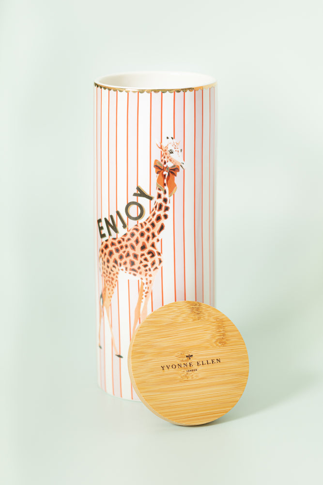 Yvonne Ellen Giraffe Storage Jar (Large)