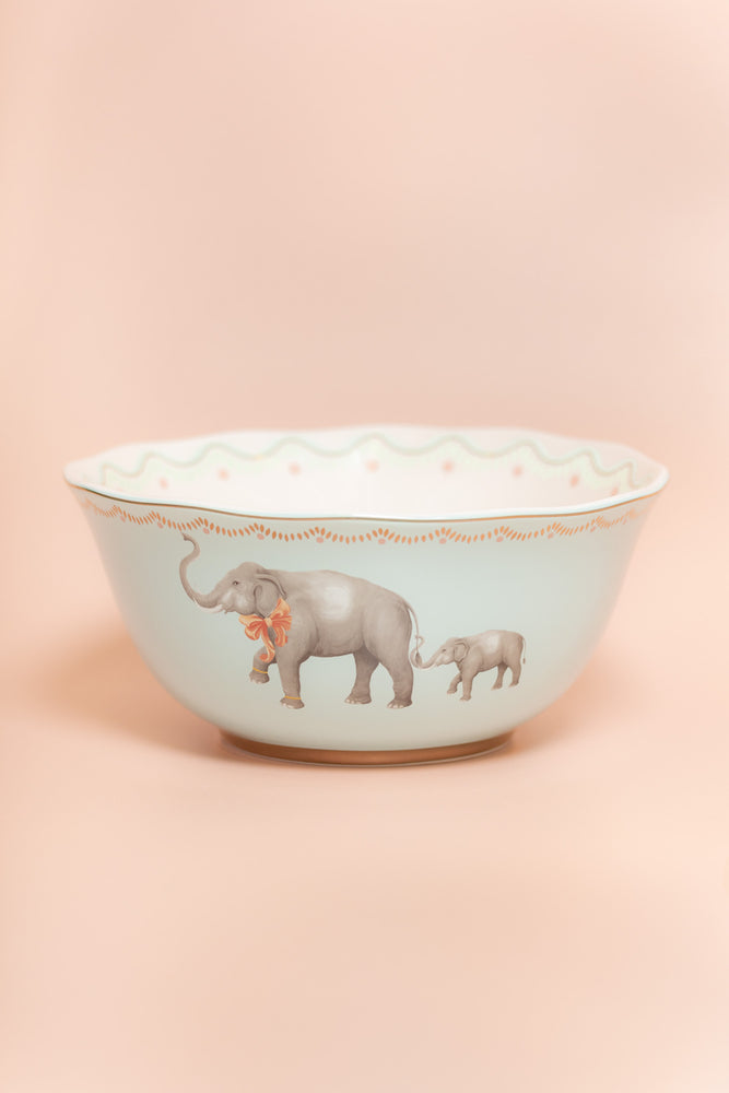 Yvonne Ellen Elephant Large Serving Bowl