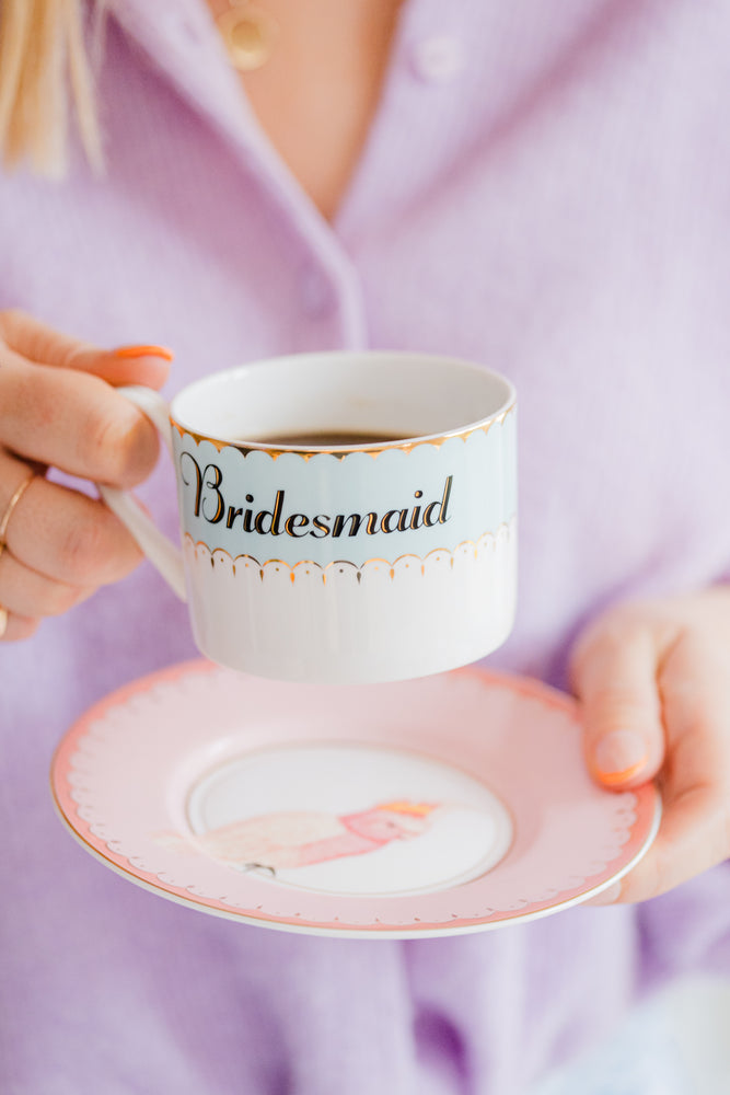 Yvonne Ellen Bridesmaid Teacup & Saucer