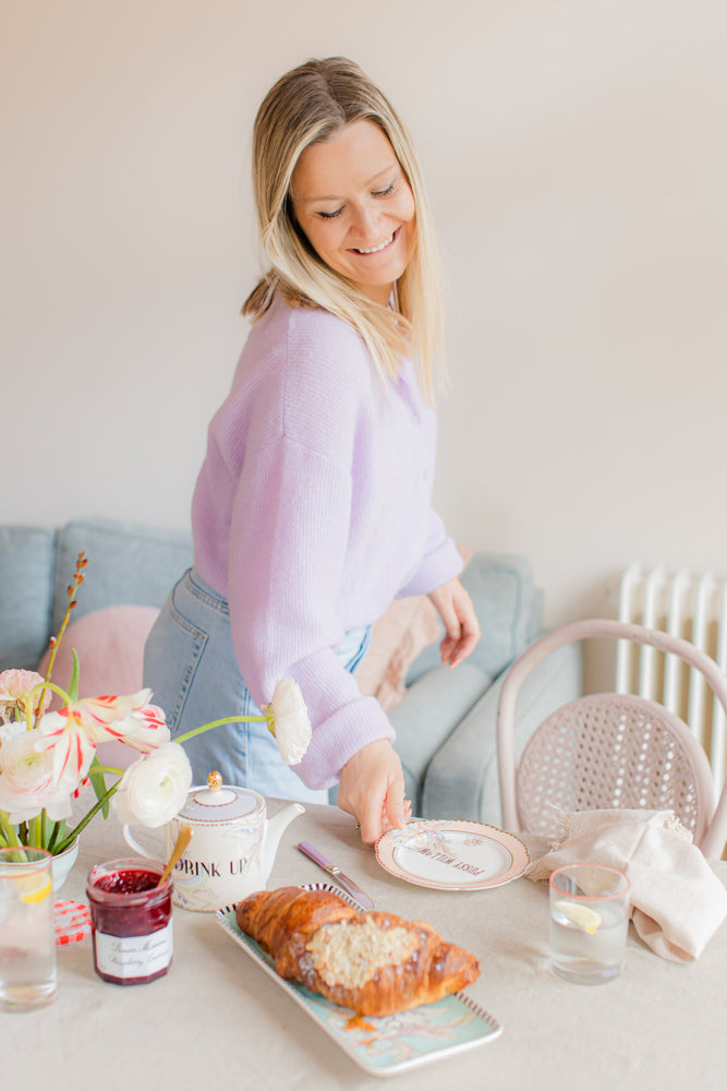 Yvonne Ellen Floral Tea Plates (Set of 4)