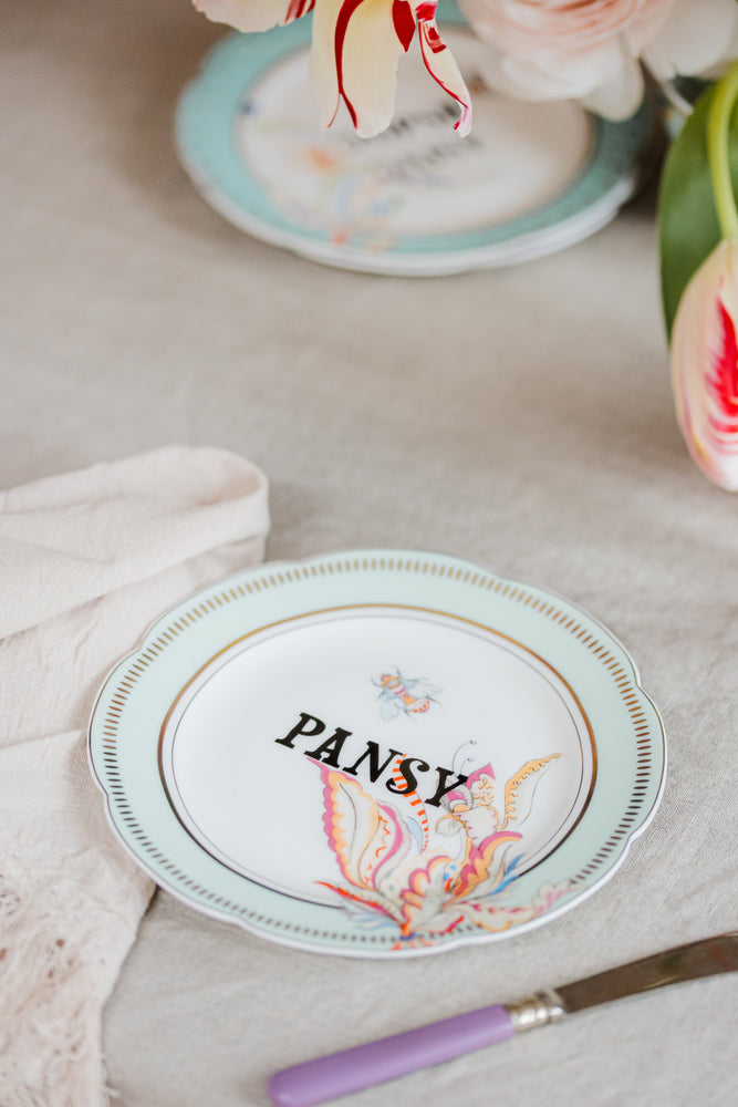 Yvonne Ellen Floral Tea Plates (Set of 4)