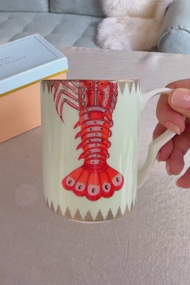 
                
                    Load and play video in Gallery viewer, Yvonne Ellen Lobster Mug
                
            