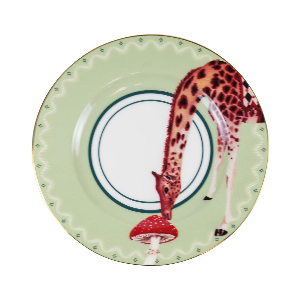 Carnival Animal Tea Plates, Set of 4