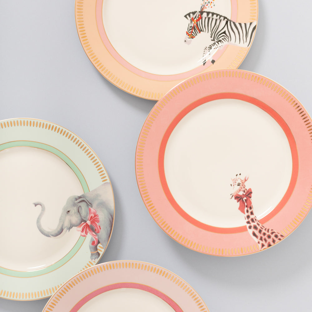 Yvonne Ellen Animal Side Plates 20cm (Set of 4)