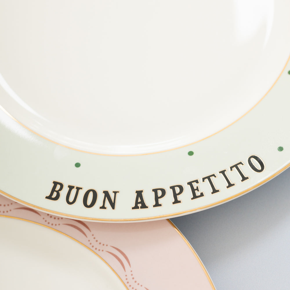 Yvonne Ellen Slogan Dinner Plates 26.5cm (Set of 4)