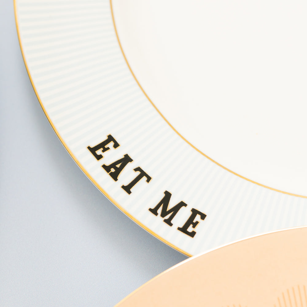 Yvonne Ellen Slogan Dinner Plates 26.5cm (Set of 4)