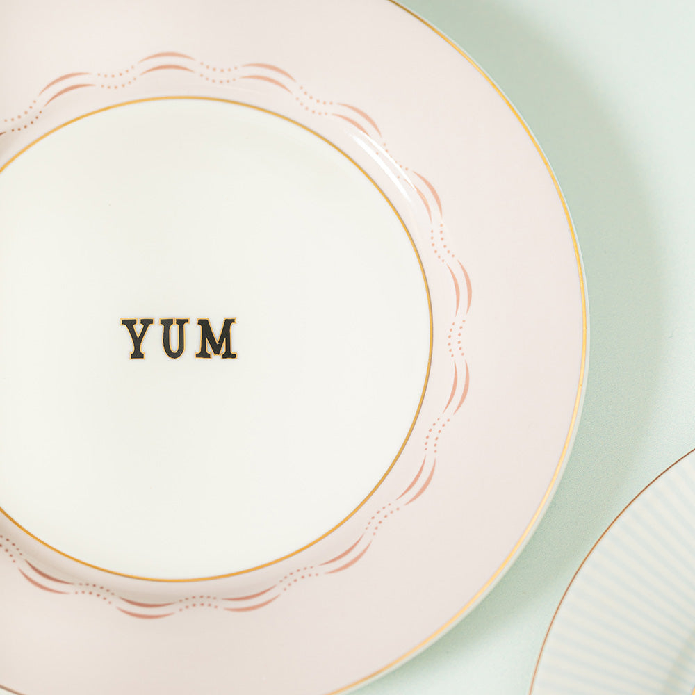 Yvonne Ellen Slogan Side Plates (Set of 4)