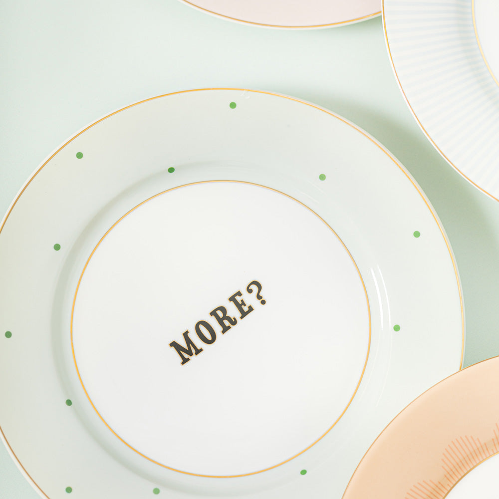 Yvonne Ellen Slogan Side Plates (Set of 4)