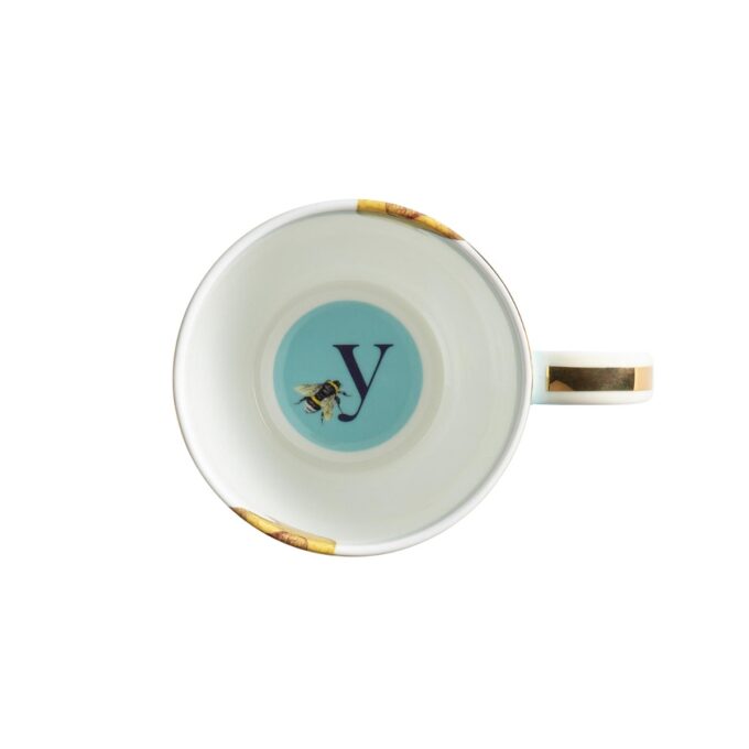 Yvonne Ellen Alphabet Mug, Y for Yellow Parrot