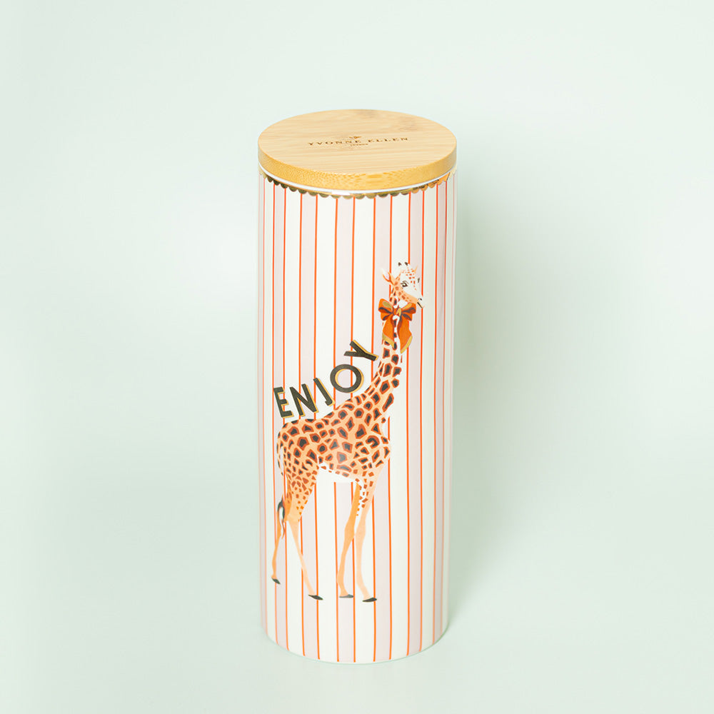 Yvonne Ellen Giraffe Storage Jar (Large)