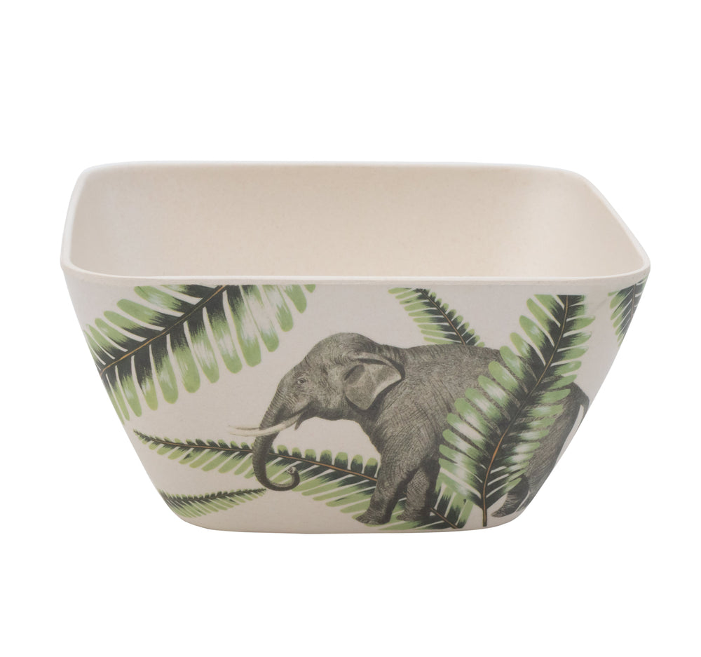 Elephant Bamboo Bowl