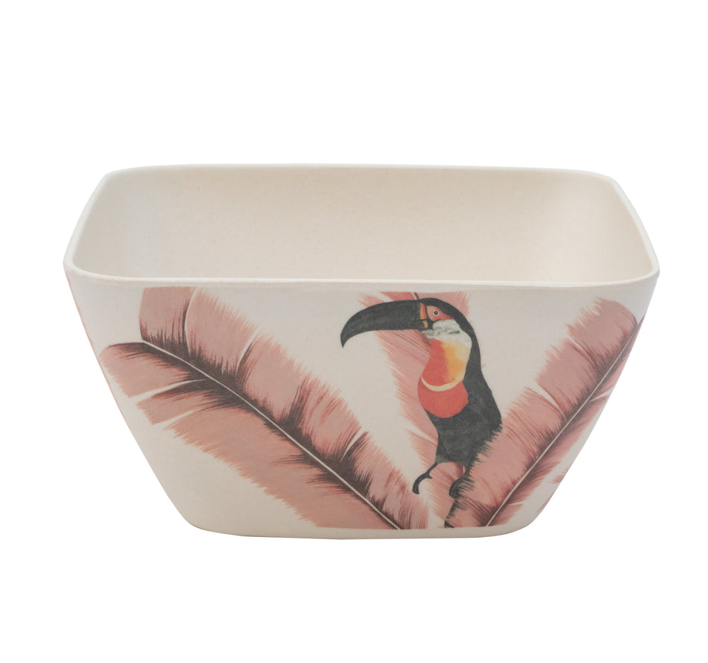 Toucan Bamboo Bowl