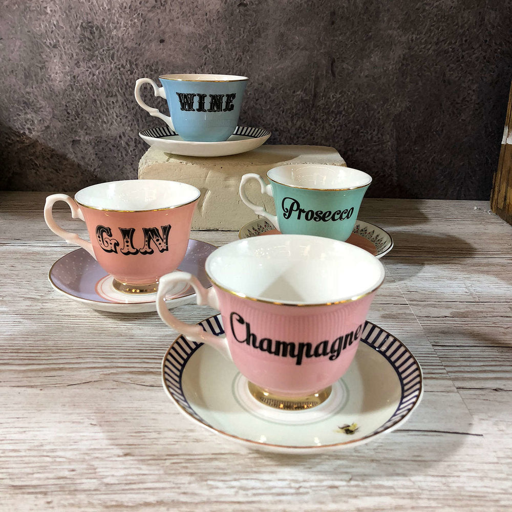 Boozy tea cups