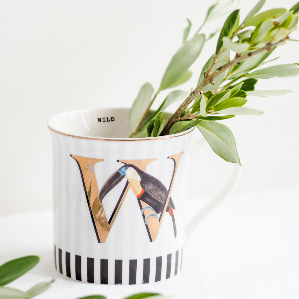 Alphabet mug