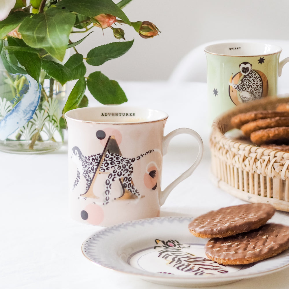 Alphabet mug