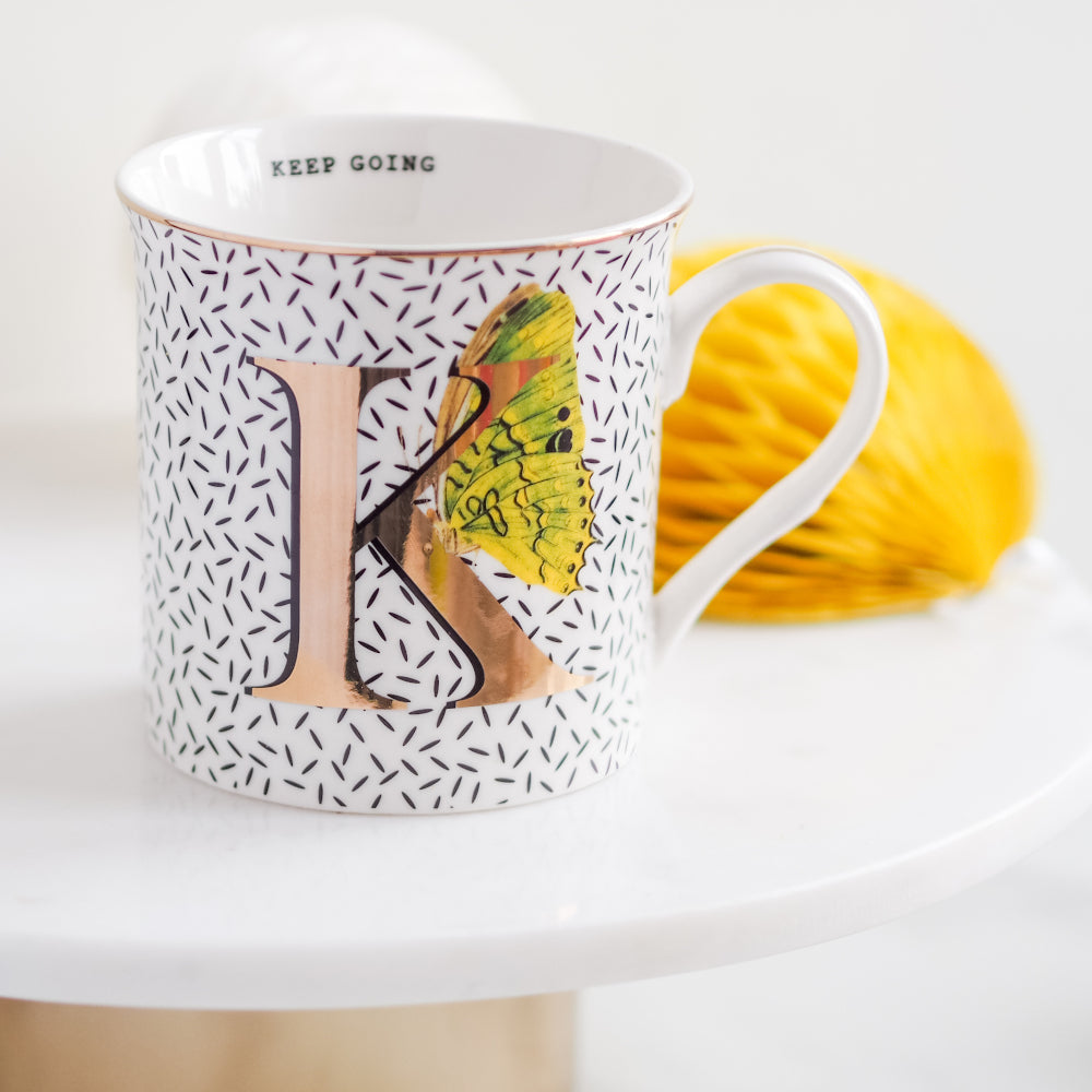 Alphabet mug