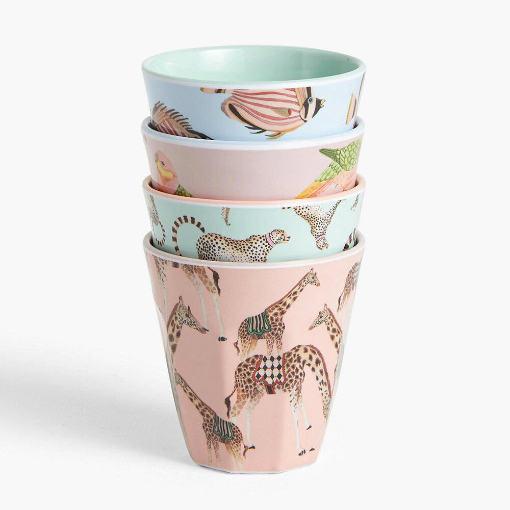 Safari Picnic Tumblers, set of 4