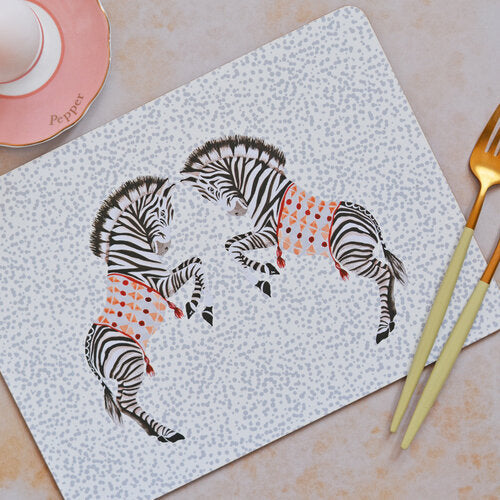 Zebra placemat