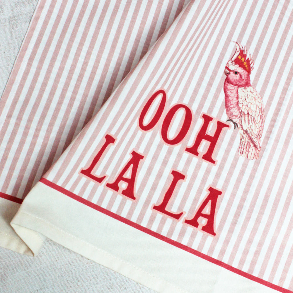 Ooh La La Kitchen Tea Towel