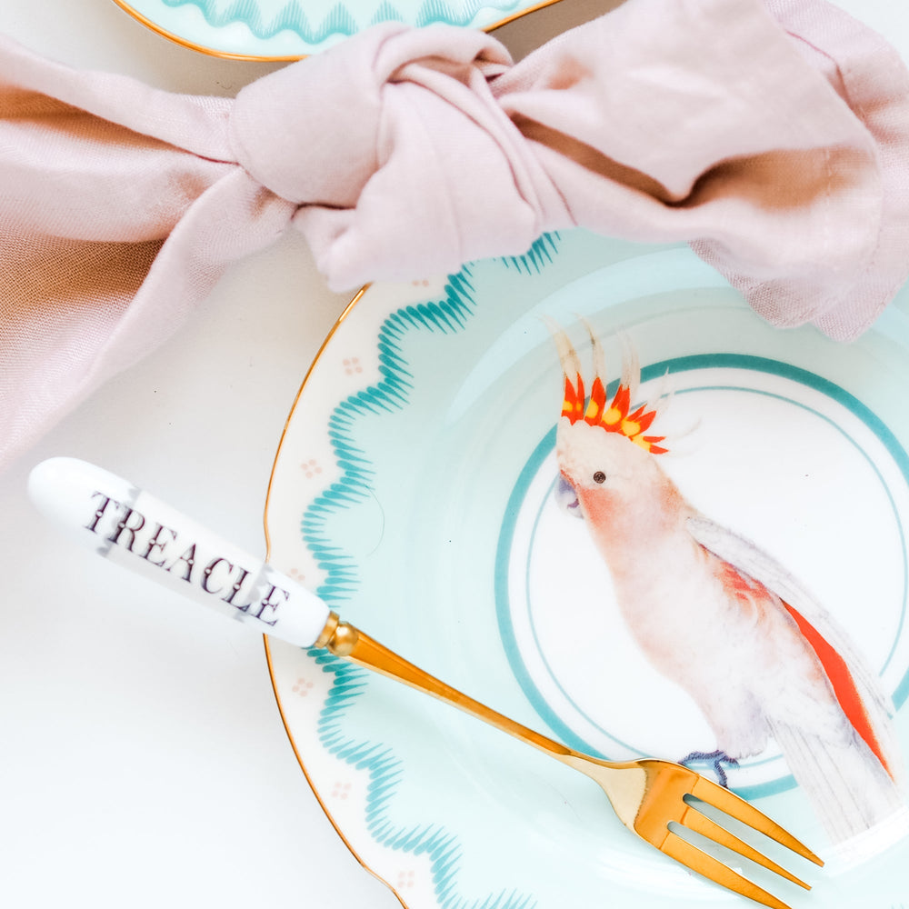 Pretty Pastel Animal Cake Plates, Set of 4