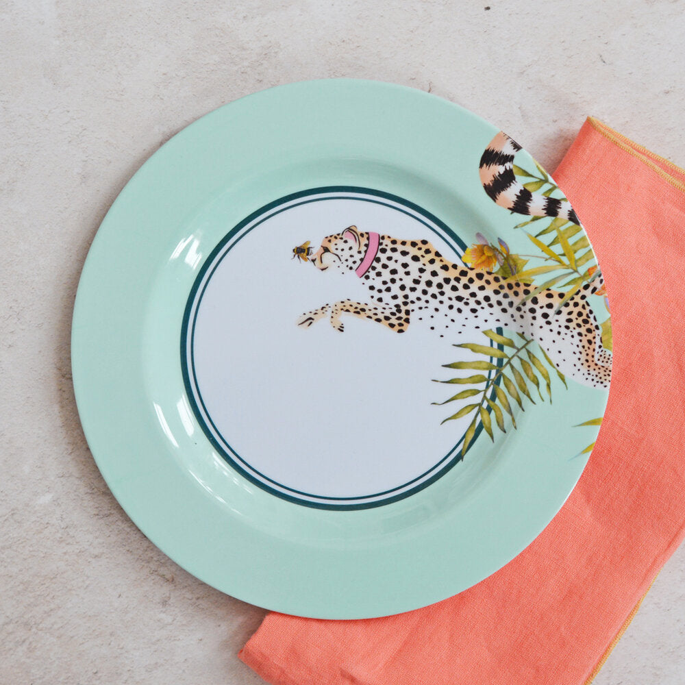 Cheetah Picnic Side Plate