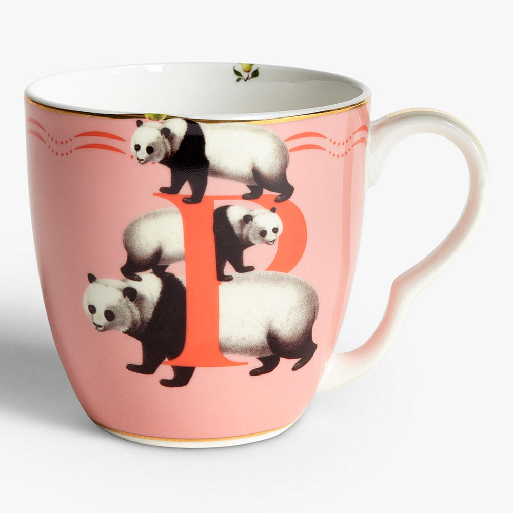 Yvonne Ellen Alphabet Mug, P for Panda