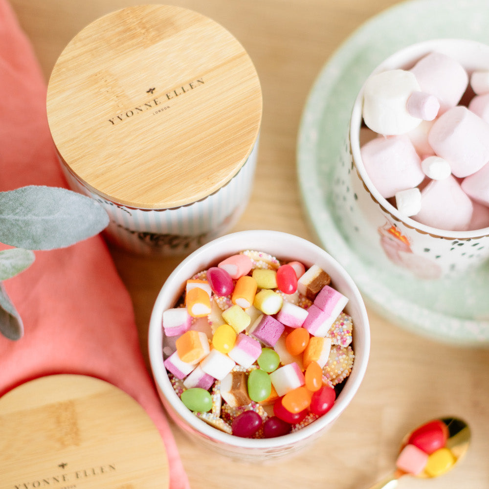 Storage jars with sweets