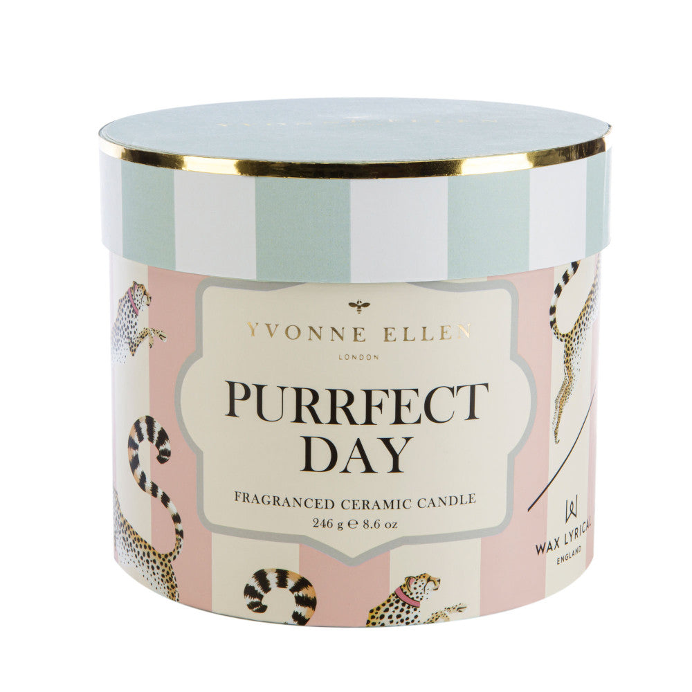 Purrfect Day candle gift box