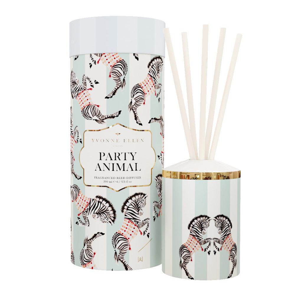 Party Animal reed diffuser with gift box