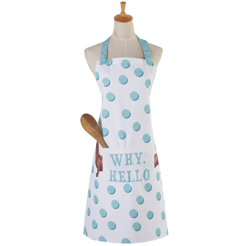 Why Hello Dog Apron