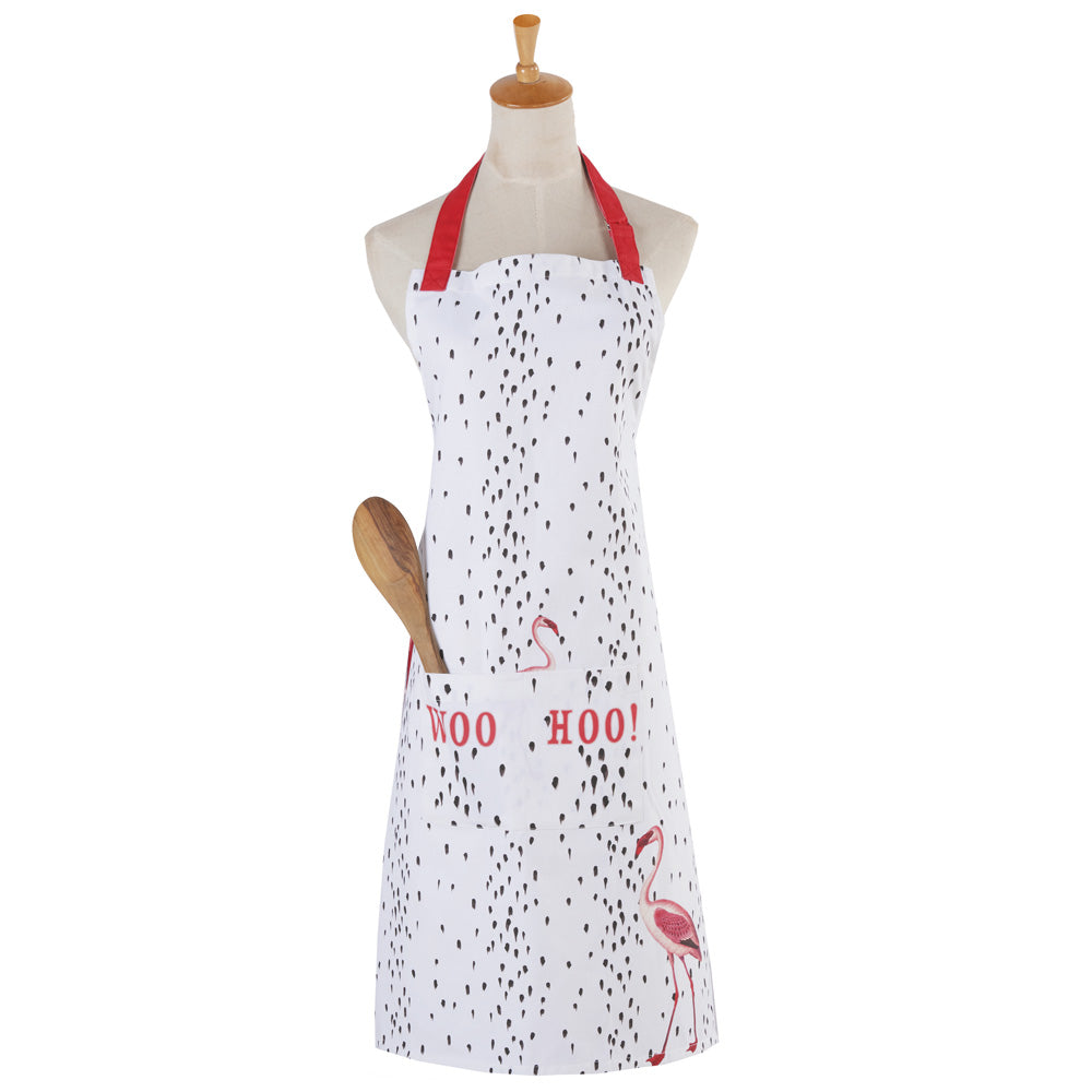 Flamingo Woo Hoo Apron