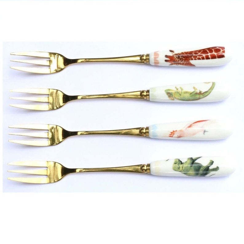 Safari Animals Cake Forks