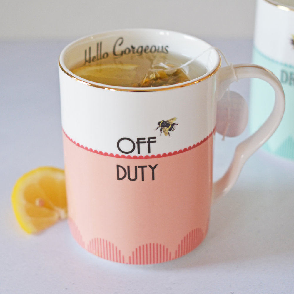 Off Duty mug