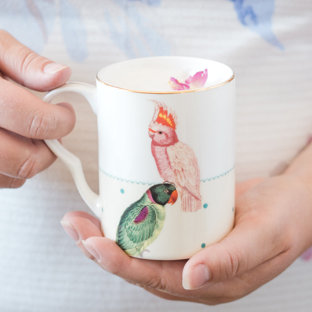 Parrot and Cockatoo Mug