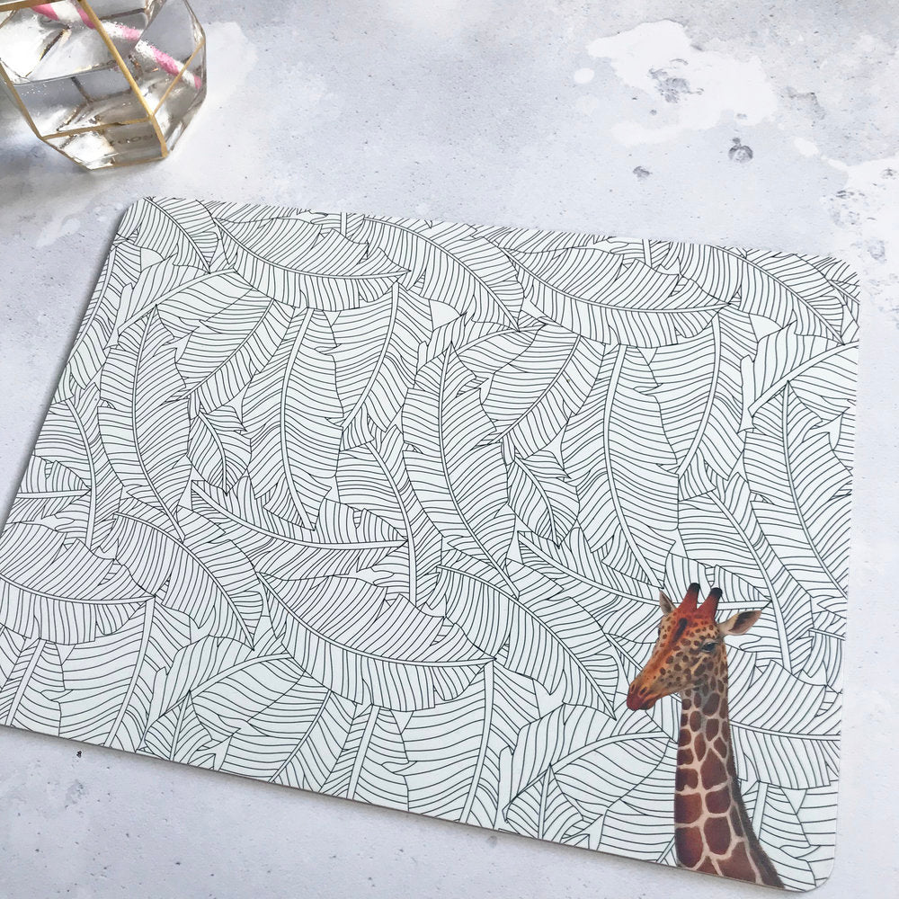 Giraffe placemat