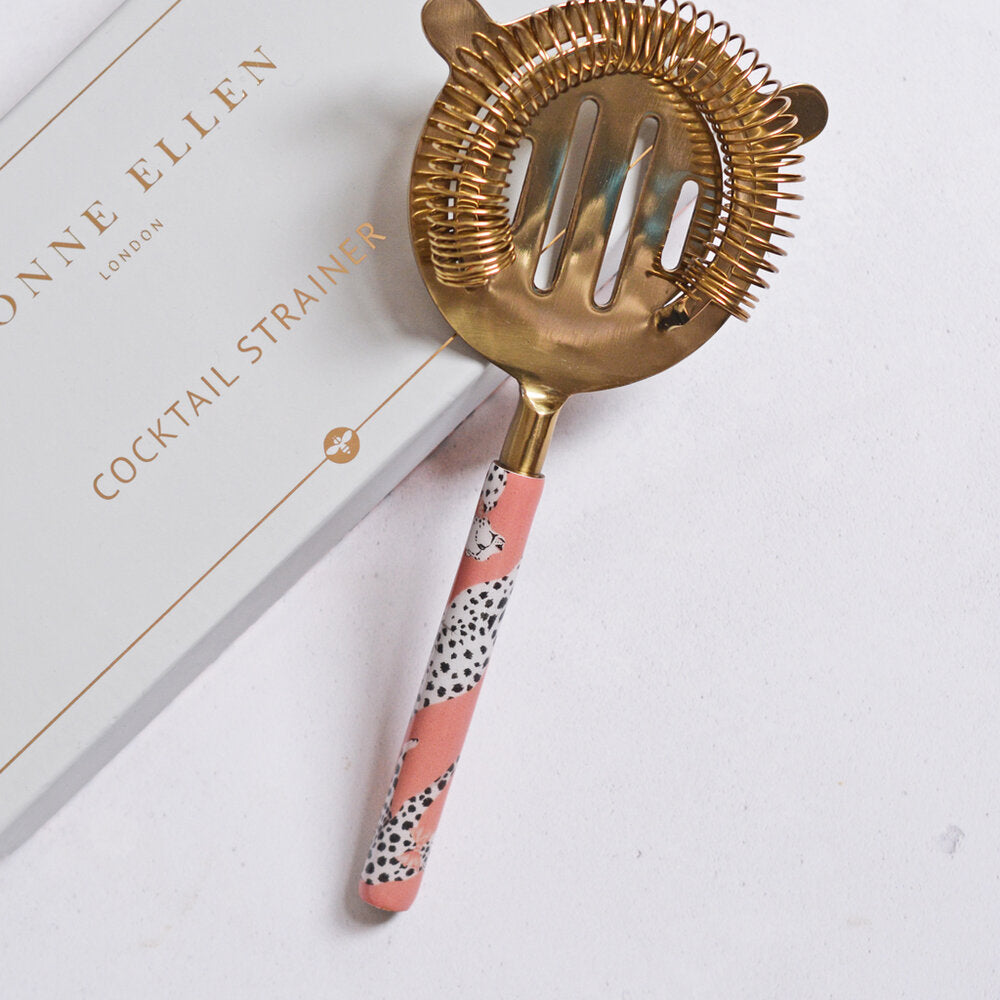 Cheeky Cheetah Cocktail Strainer